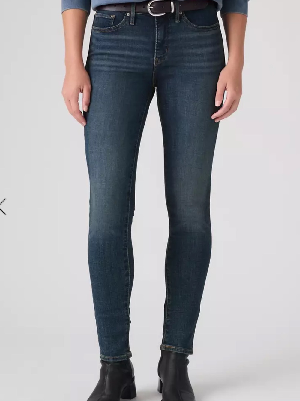 NWT Levi’s 311 Skinny Shaping Jeans. Dark Blue High-Rise Skinny Jeans  27X30